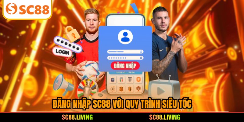 Thao tác đăng nhập SC88 qua các thiết bị nhanh chóng